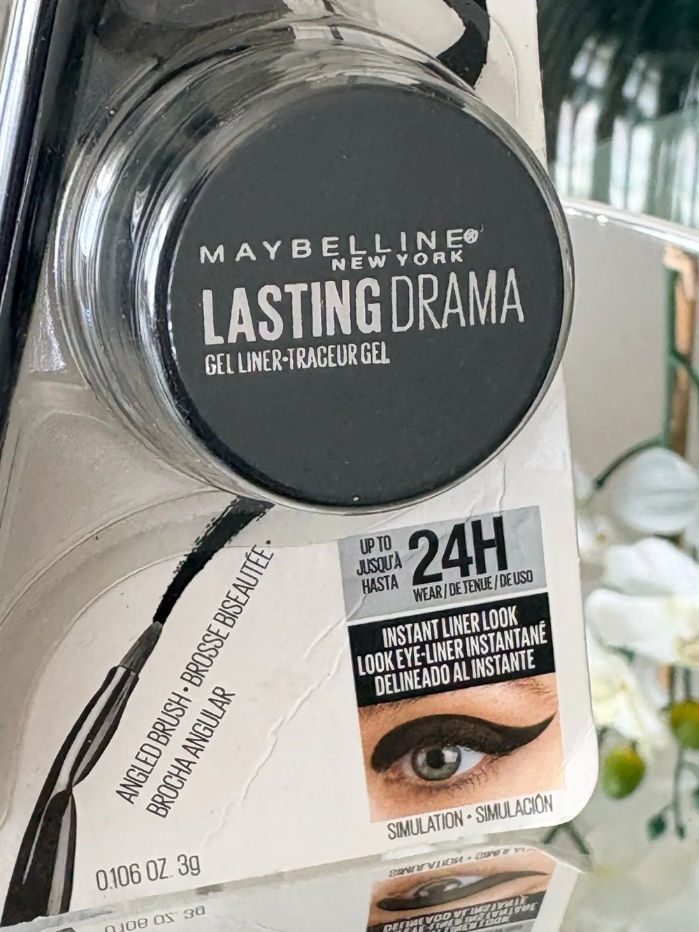 Maybelline Lasting Drama Gel Eyeliner + 5D Mink Lashes